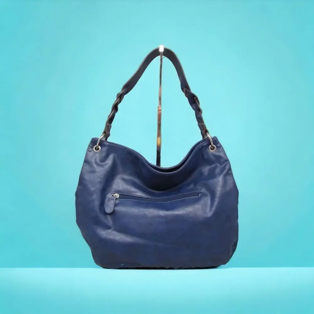 LIZ CLAIBORNE NWT NAVY LC MARA HOBO BAG